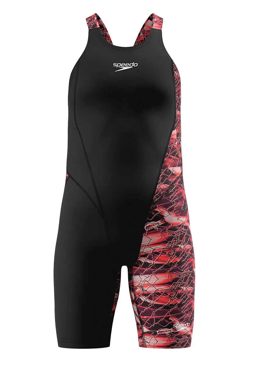 Speedo Junior Fastskin LZR Hyperpro Kneesuit - Black / Multi