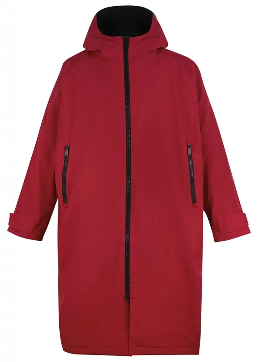 Regatta Kids Pro Changing Robe - Classic Red / Black - Image 2