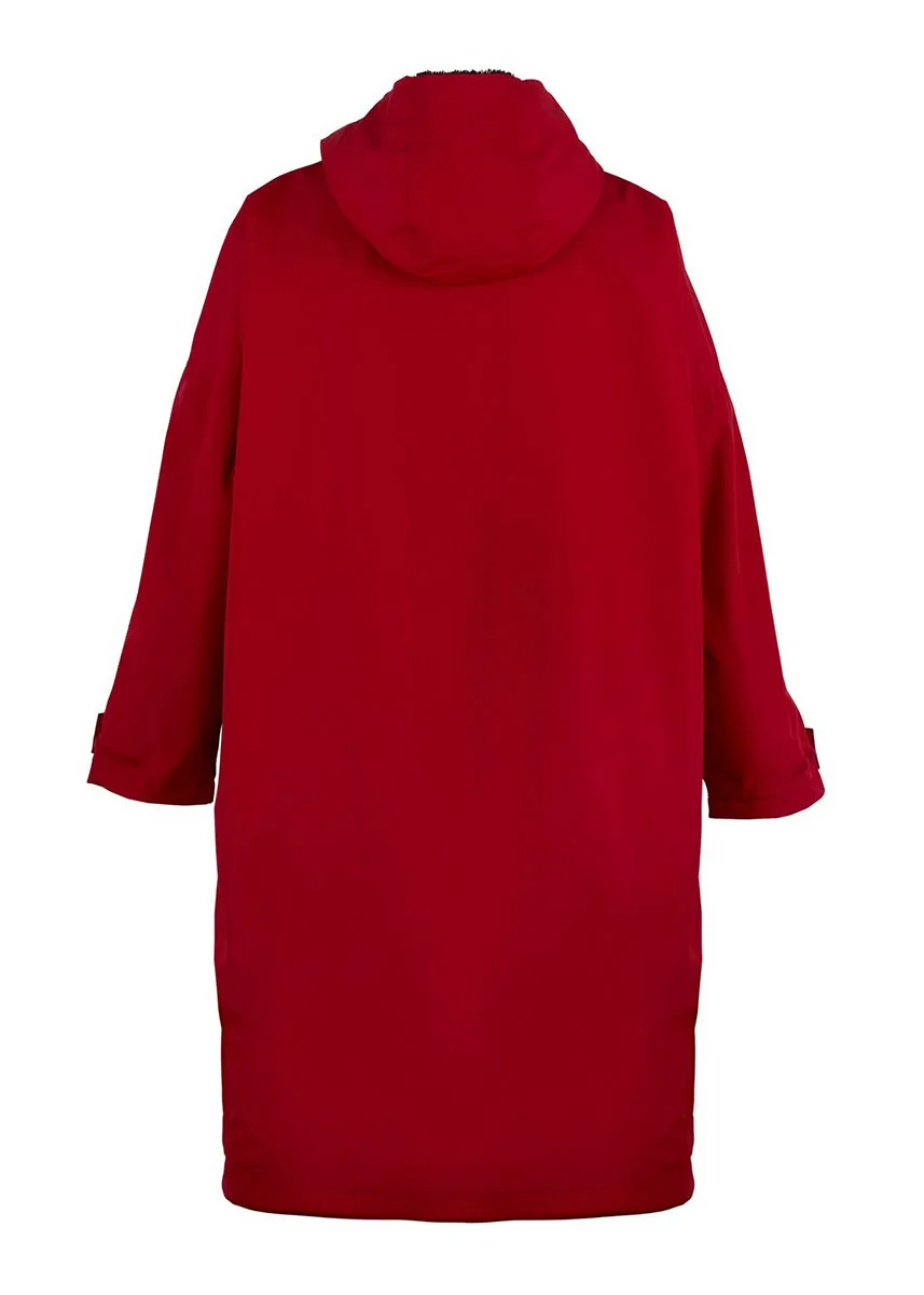 Regatta Kids Pro Changing Robe - Classic Red / Black - Image 3
