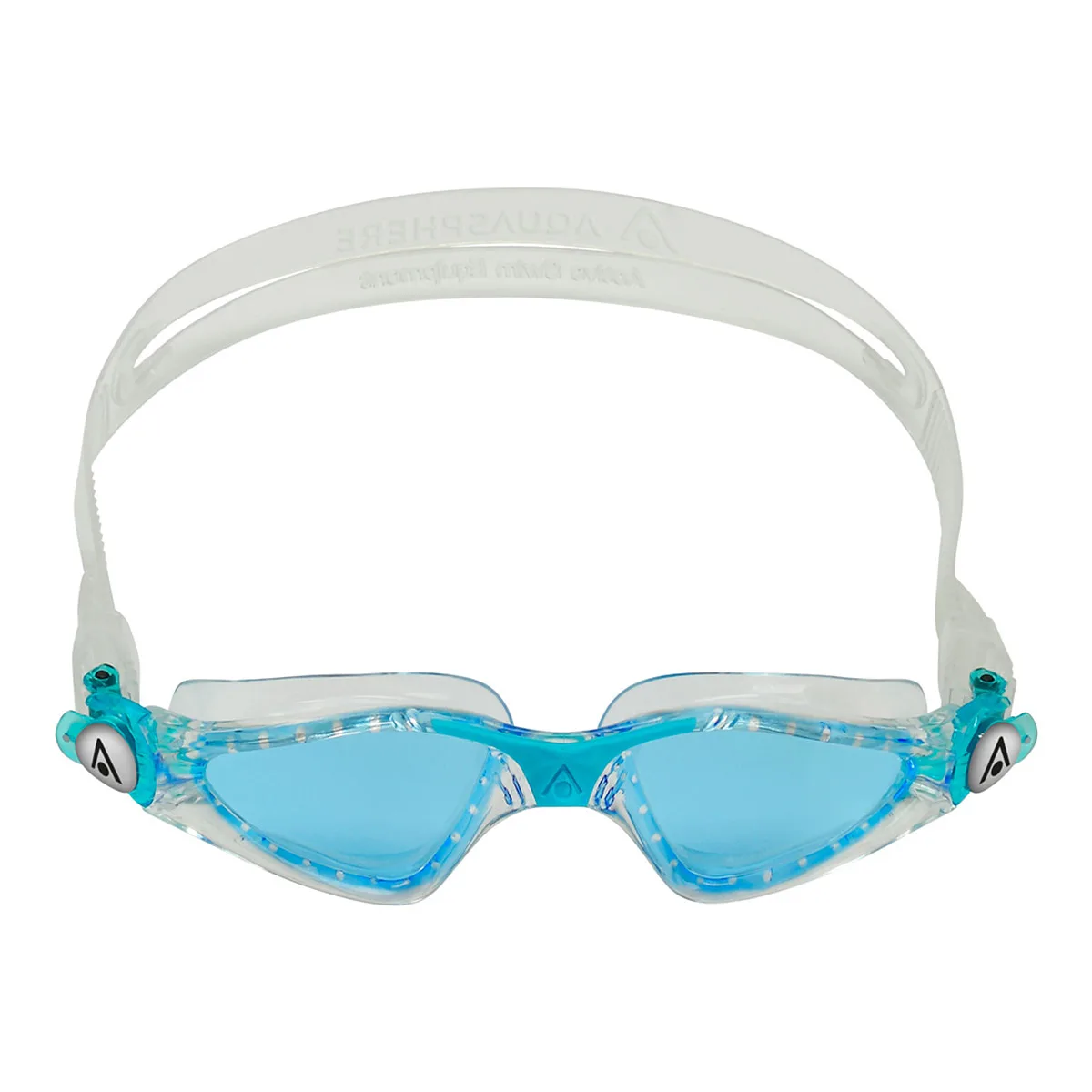 AquaSphere Kayenne Junior Blue Tint Lens Goggles - Clear / Aqua